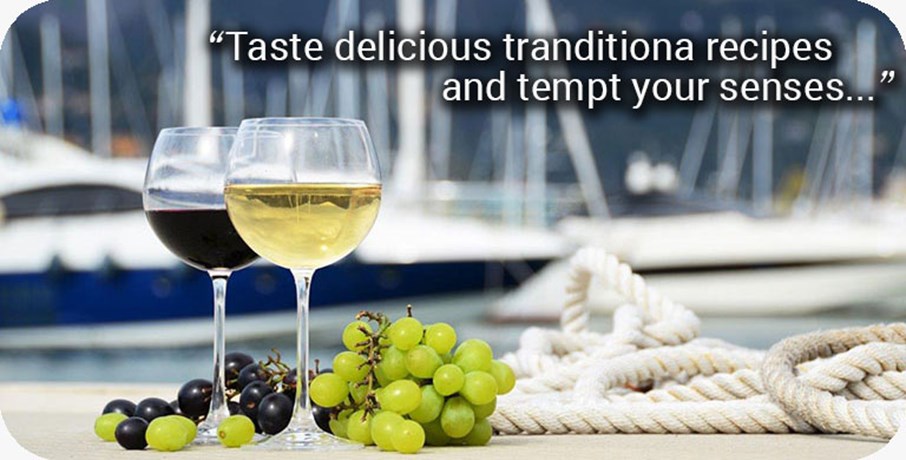 traditional recipes and wine